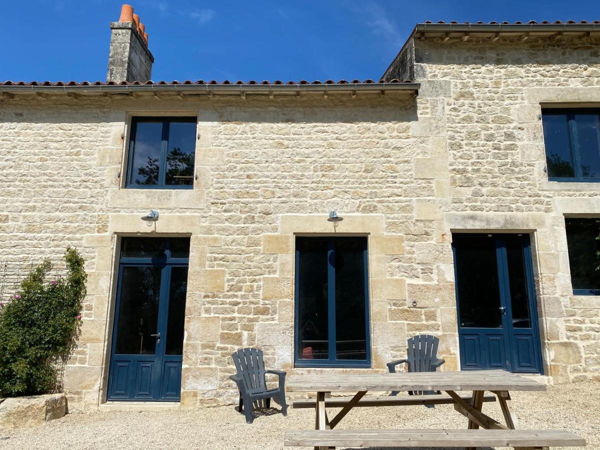 Château des Loups - Les Cyprès Echire Exterior foto